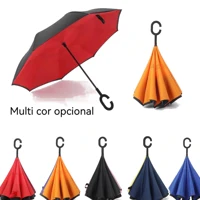 Imagem da promoção Guarda Chuva Invertido Tecido Duplo Impermeável Reforçado Contra Guarda-Chuva Para Carro