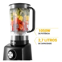 Imagem da promoção Liquidificador PLQ11A 4 velocidades 2,7L Philco