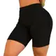 Bermuda Feminina Short Academia Bolso Lateral Cintura Alta em oferta