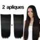 Kit 2 Apliques Tic Tac Idêntico Ao Humano Extensão De Cabelo Envio Imediato em oferta