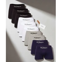 Imagem da promoção Kit Com 10 Cuecas Boxer Seamless Masculina Zorba