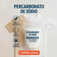 Imagem da promoção Percarbonato 1kg Alto Poder de Limpeza limpa roupas brancas e coloridas