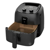 Imagem da promoção Fritadeira De Ar Paf90b 9l 2000w Cesto Quadrado Preto Philco