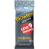 Imagem da oferta Blowtex Preservativo Lubrificado Leve 9 Pague 6 Unidades