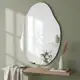 Espelho Lopazzi Orgânico 70x50 Polido Design Moderno Luxo em oferta