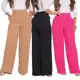 Calça Feminina Pantalona Duna Confortavel Com Bolso em oferta