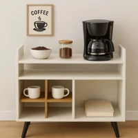 Imagem da promoção Buffet Aparador Zeus Cantinho Café Gourmet Barzinho Retro