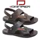 Sandália Chinelo Masculina Danper Confortável Solado Borracha Motoqueiro Traseira Flexivel Barata em oferta