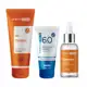 Dermachem Kit Serum Clareador Protetor Facial Gel Anti-Idade Vitamina C Hidrata Clareamento Firmeza em oferta