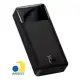 Carregador Rápido Portátil Power Bank Baseus 20000 Mah 15w Cor Preto em oferta