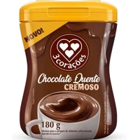 Imagem da promoção 3 Corações Chocolate Quente Cremoso, 180g