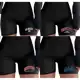 kit 4 Shorts Feminino Academia Cintura Alta P ao G3 em oferta
