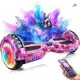 Hoverboard Infantil 6.5" - Skate Elétrico com LED Bluetooth e Bateria Potente para Crianças Seguras em oferta