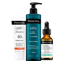 Imagem da promoção Principia Kit Anti-Acne Trio Gel de Limpeza GL-01 + Sérum Mix-01 + Protetor Solar Facial PS-01
