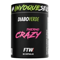 Imagem da promoção Termogênico Thermo Crazy Pote 60 cáps FTW - DIABO VERDE