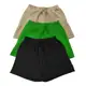 Kit 3 Shorts Feminino Basico Cintura Alta Confortável em oferta
