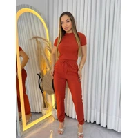 Imagem da promoção Conjunto Feminino Casual Sofisticado Social De Blusa Calça Roupa Feminina Festa Uniforme Natal