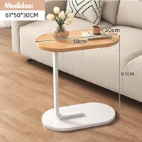 Imagem da promoção Mesa de Apoio de Canto Lateral Notebook Café Para Sofá Cama Decorativa Elegante