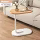 Mesa de Apoio de Canto Lateral Notebook Café Para Sofá Cama Decorativa Elegante em oferta