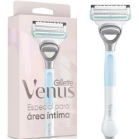 Imagem da promoção Gillette Venus Aparelho Depilação Íntima Recarregável com Barra Anti-irritação
