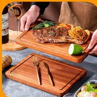 Imagem da promoção Tábua de Corte Madeira Maciça Carne Madeira Nobre Tábua de Churrasco Cozinha