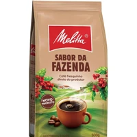 Imagem da promoção Café Torrado e Moído Tradicional Sabor da Fazenda 500g Melitta