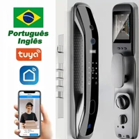 Imagem da promoção Intelar X2 Fechadura Digital Eletronica Olho De Gato Biometrica Wi-fi