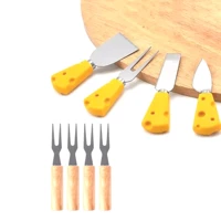 Imagem da promoção Kit Para Queijos Faca Espátula Garfo Kit Garfos De Petiscos