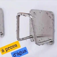 Imagem da promoção KIT 4 Gancho Suporte Porta Esponja Aço Inox Adesivo para Pia Parece Cozinha Premium