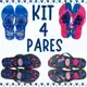 kit 4 pares chinelo estampas sortidas Lilo STITCHI em oferta