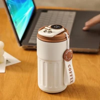 Imagem da promoção Copo Térmico Cafe personalizado Inox Portátil com tampa,420ml,