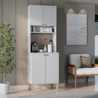 Imagem da promoção Armário Compacto 4 Portas Paneleiro Cozinha Móveis Bonatto