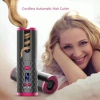Imagem da promoção Modelador de cabelo automático sem fio com bateria recarregável de cerâmica embutida Fang