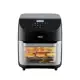 Fritadeira Sem Óleo AirFryer Oven HQ 5 em 1 12 litros Digital Com visor Preta HQ-AFO12LDVG em oferta