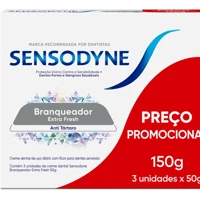 Imagem da promoção Sensodyne Creme Dental Proteção Completa com Flúor, 2 Unidades de 90g