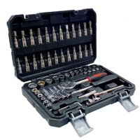 Imagem da promoção Jogo de Soquete Chave Catraca Combinada Allen Maleta 57 Pcs