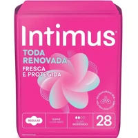 Imagem da promoção Intimus Absorvente Antibacteriana Com Abas - 28 Unidades