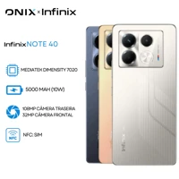 Imagem da promoção Infinix Note 40 5G, Câmera 108MP, 256GB/8GB RAM, Bateria 5000 mAh, Tela AMOLED, Processador Dimensit
