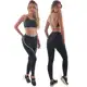 Conjunto Top + Legging Feminina Poliamida Cós Alto em oferta