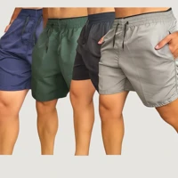 Imagem da promoção 4 Short Tactel Masculino Bermuda Praia Casual Academia Bolso