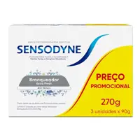 Imagem da oferta Sensodyne Creme Dental Branqueador Extra Fresh com Flúor, Leve 3 e Pague 2, Anti Tártaro, Contra Sen