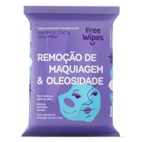 Imagem da oferta Free Wipes Lenco Umed Demaquilantes