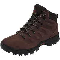 Bota Adventure Masculino Caminhada Em Couro Free Jump 3206 Café em oferta na Amazon
