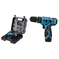 Parafusadeira Furadeira Impacto 21v K21 Wap + Maleta em oferta na Shopee