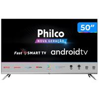 Imagem da promoção Smart TV HD D-LED 50” Philco PTV50G71AGBLS - Android Wi-Fi Inteligência Artificial 4 HDMI 2USB