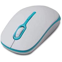 Imagem da promoção Mouse Ótico Soft 1200 DPI, MaxPrint, 6013026, Mouses, Branco/Azul