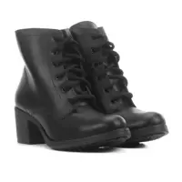 Bota Coturno Ala Coturno Salto Grosso Feminina em oferta na Magazine Luiza