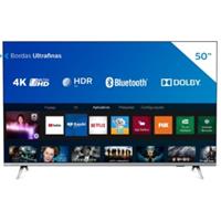 Imagem da promoção Smart TV LED 50'' Philips 50PUG6654/78 Ultra HD 4k, Design sem Bordas HDR10+ Dolby Vision Dolby  