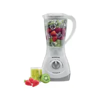 Liquidificador Mondial NL-26 Copo 1,5L - Branco e Cinza 02 Velocidades 500W em oferta na Magazine Luiza