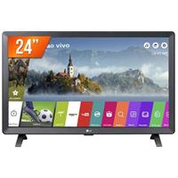 Imagem da promoção Monitor Smart TV LED 24" LG 24TL520S HD 2 HDMI 1 USB WiFi